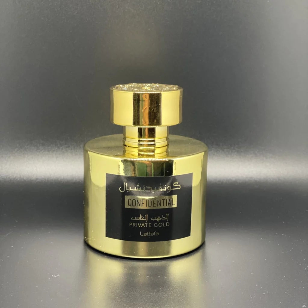 Unisex Confidential Private Gold EDP Spray 3.38 Oz Fragrances 6291107459707