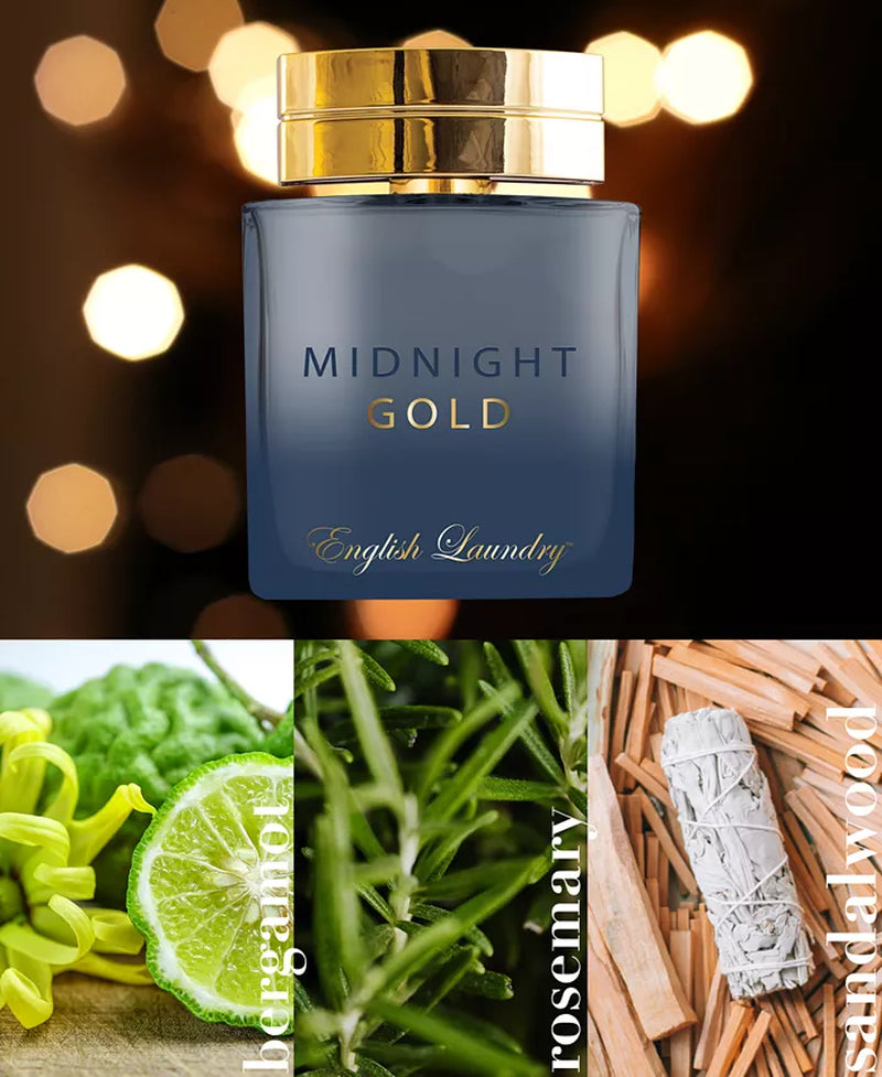 Men'S 3-Pc. Midnight Gold Eau De Parfum Gift Set