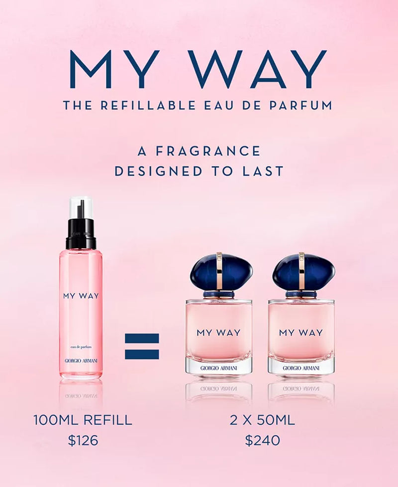 My Way Eau De Parfum Spray, 3-Oz.